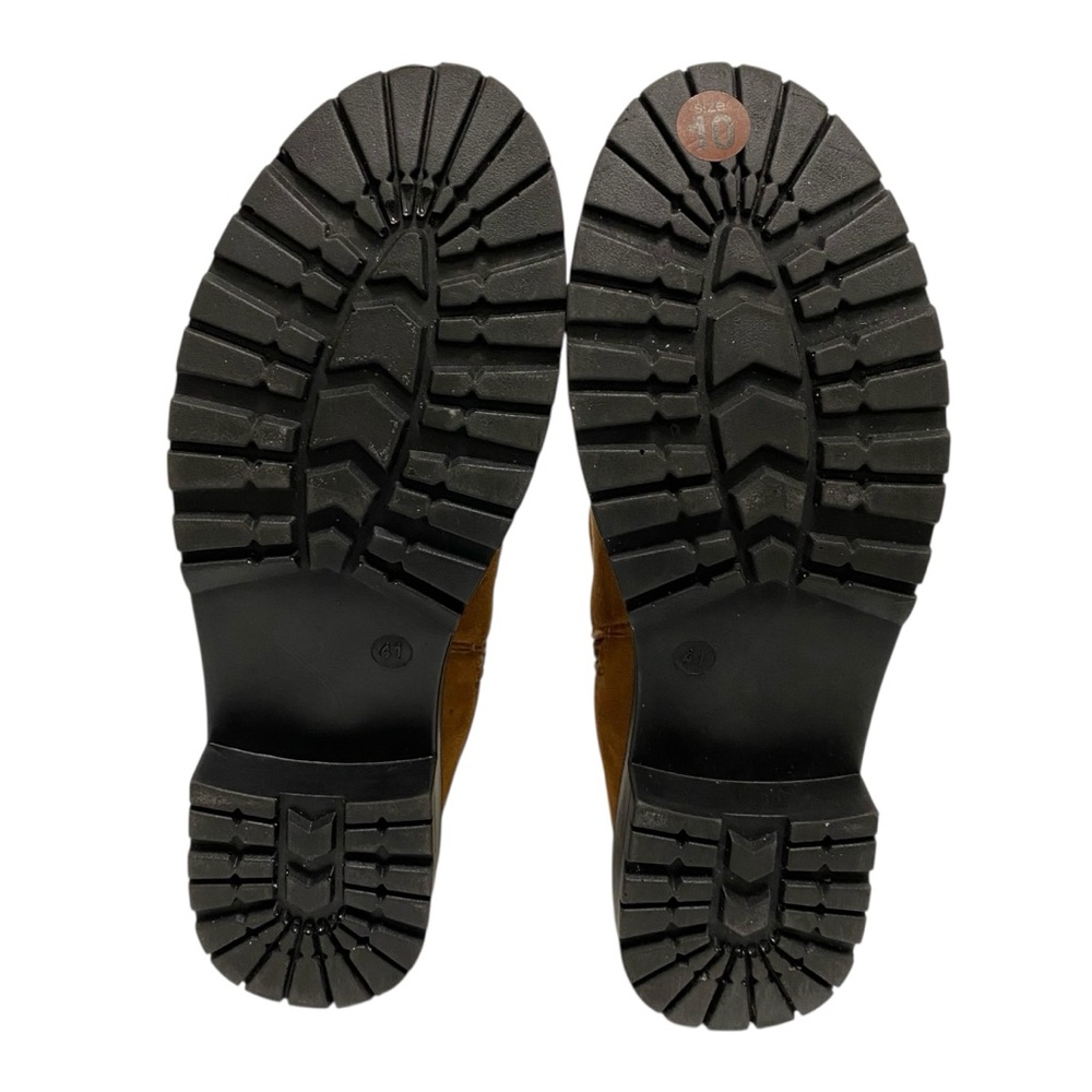 Flexus Solid Brown Suede Mid-Calf Boot - image 5